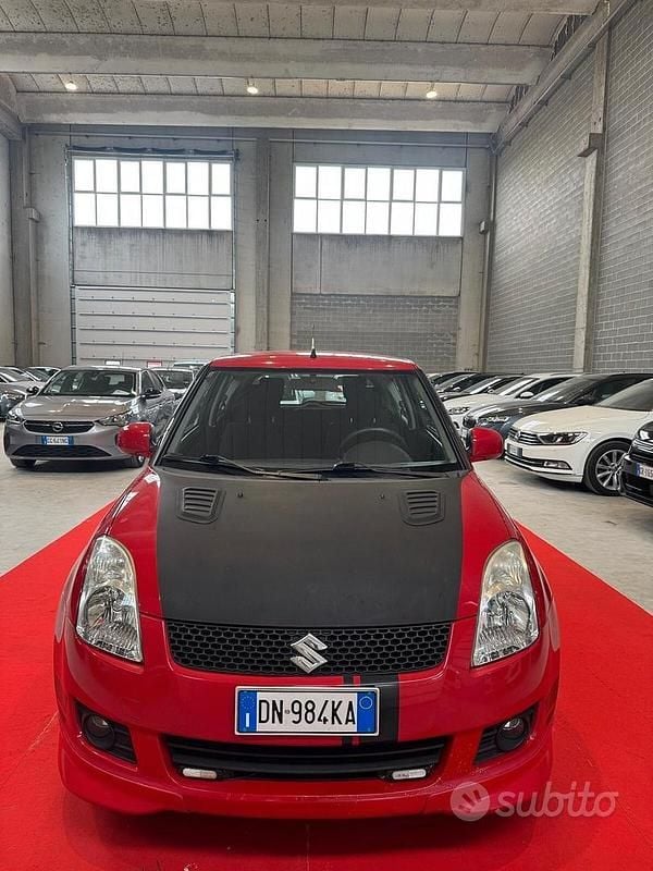 Usata Suzuki Swift GL 92 CV (67 kW) 2008 Rosso Utilitaria
