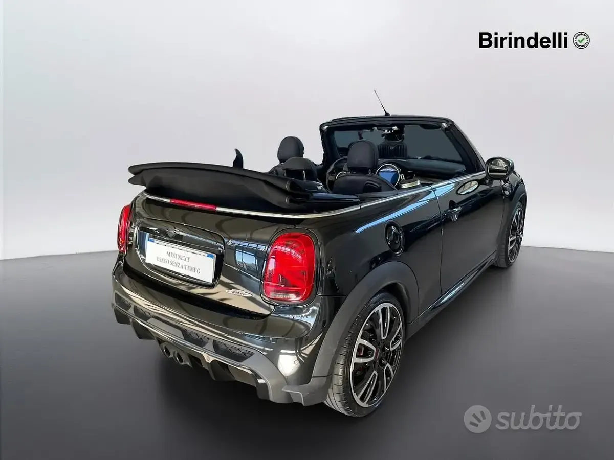 Usata Mini John Cooper Works Cabriolet 231 CV (169 kW) 2022 Nero Cabrio