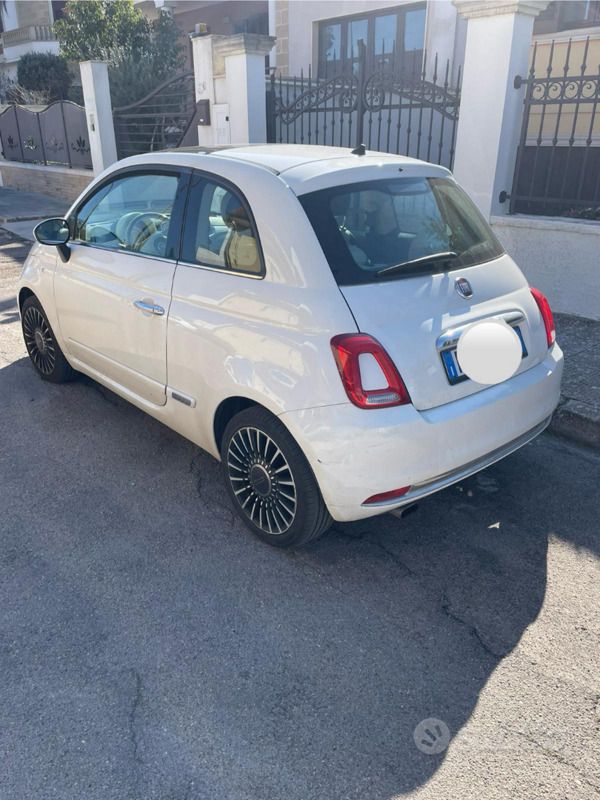 Bianco Usata 2016 Fiat 500 Due volumi | 8200 € (Buon prezzo) - Immagine 1/4