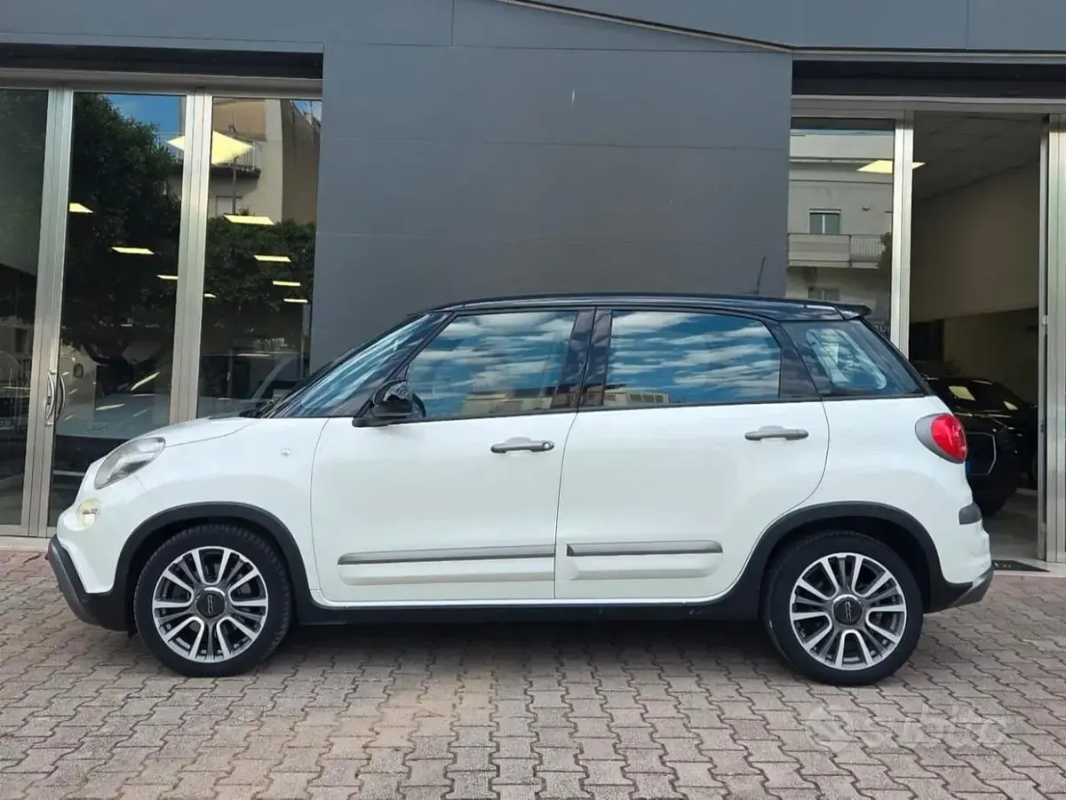 Usata Fiat 500L Cross 120 CV (88 kW) 2018 Bianco Monovolume