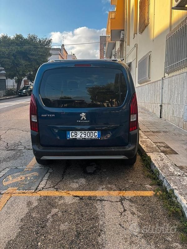 Blu Usata 2020 Peugeot Rifter Monovolume | 14.000 € (Super prezzo) - Immagine 1/4