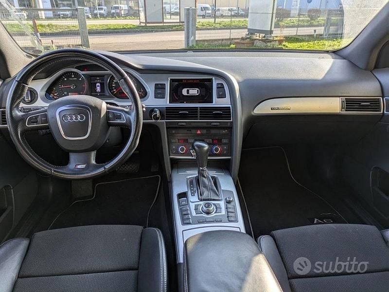 Usata Audi A6 S-Line 239 CV (175 kW) 2009 Nero metallizzato Station wagon