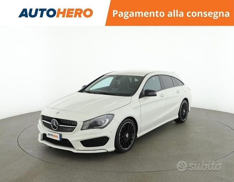 Usata Mercedes CLA220 Premium 176 CV (129 kW) 2016 Bianco Berlina