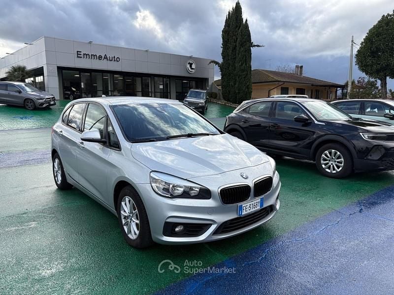 Usata BMW 216 Active Tourer Sport Line 116 CV (85 kW) 2016 Argento Monovolume