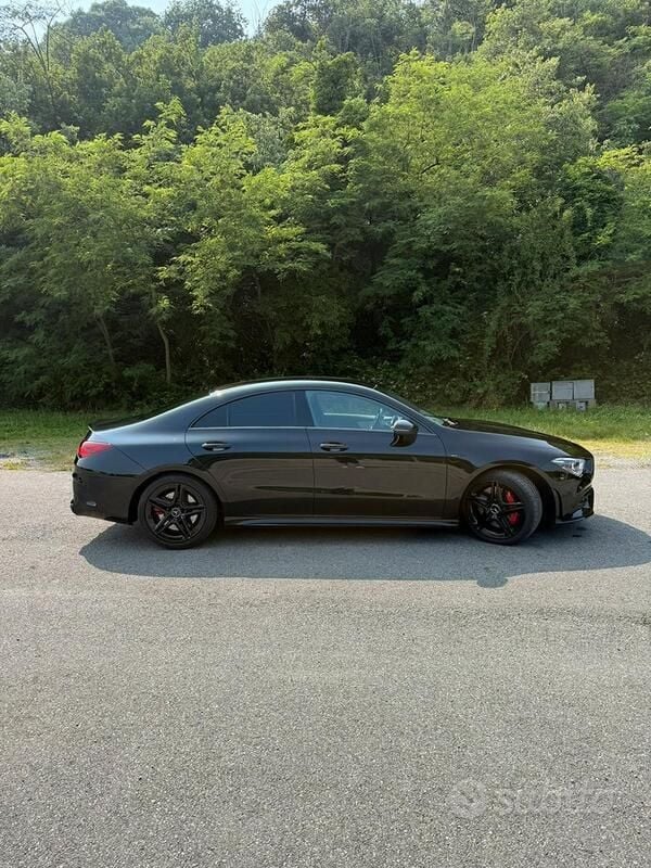 Usata Mercedes CLA35 AMG AMG 306 CV (225 kW) 2021 Nero Coupé