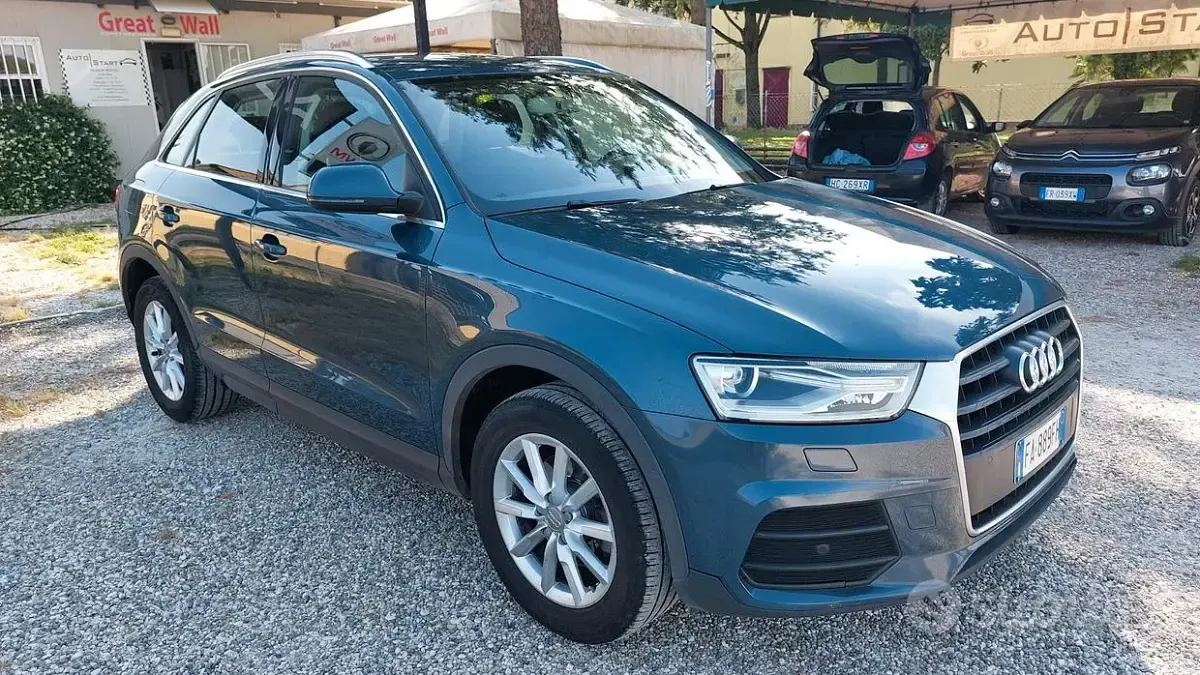 Usata Audi Q3 Business 150 CV (110 kW) 2015 Blu SUV