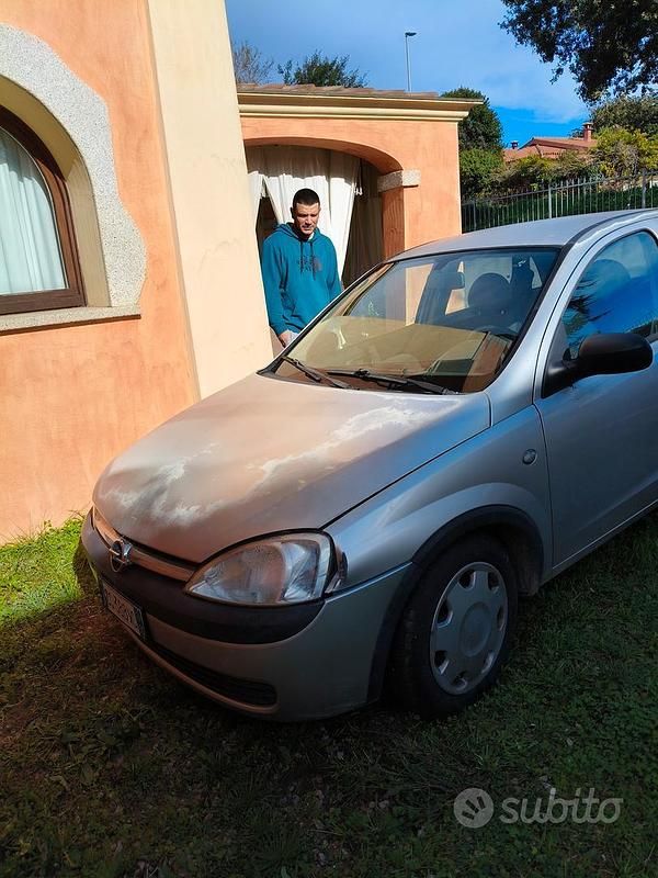 Usata Opel Corsa 58 CV (42 kW) 2003 Grigio Berlina