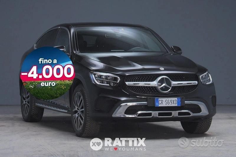 Usata Mercedes GLC300 2022 Nero Coupé