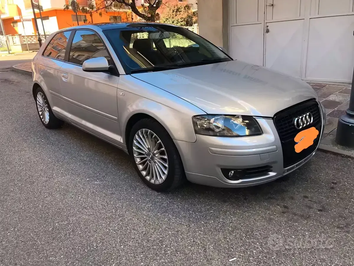 Usata Audi A3 140 CV (102 kW) 2006 Grigio Utilitaria