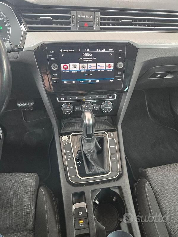 Usata VW Passat 150 CV (110 kW) 2020 Nero Station wagon