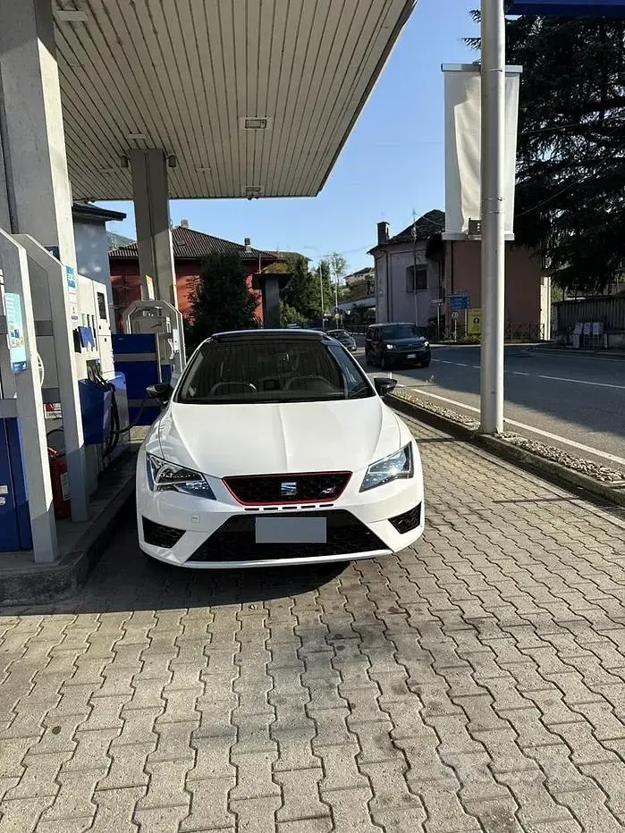 Usata Seat Leon CUPRA 280 CV (205 kW) 2015 Bianco Berlina