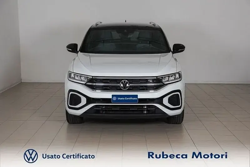 Usata VW T-Roc R-line 110 CV (80 kW) 2023 Pure white SUV