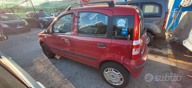 Usata Fiat Panda Dynamic 60 CV (44 kW) 2008 Rosso Utilitaria