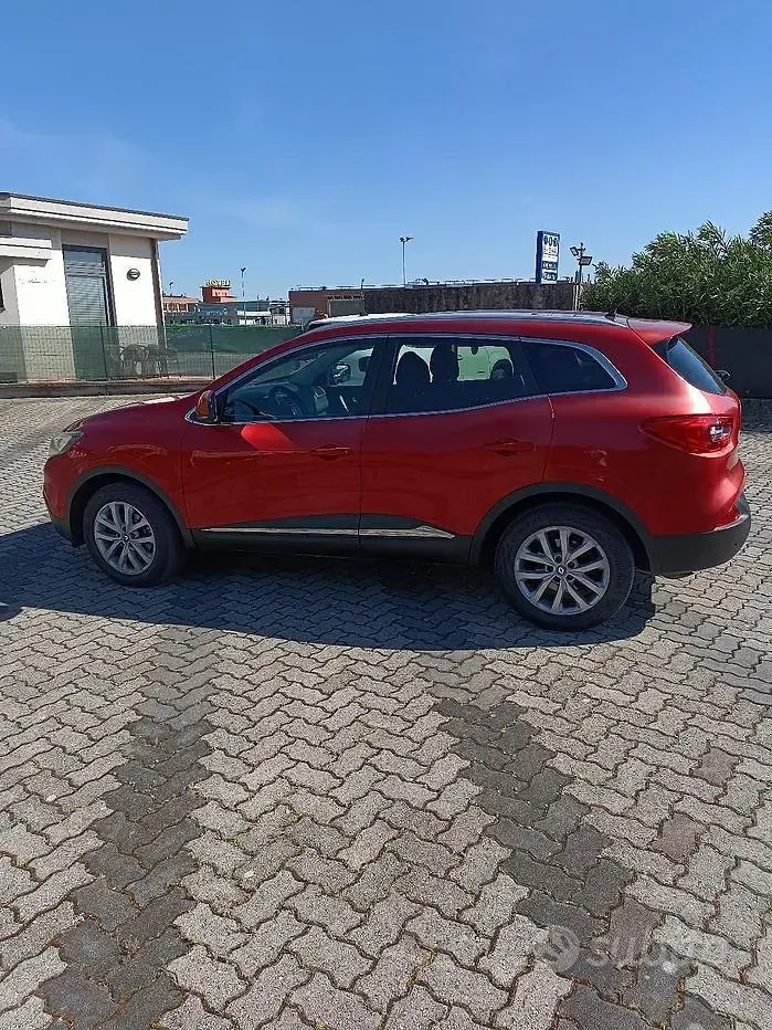 Usata Renault Kadjar 110 CV (80 kW) 2015 Rosso SUV