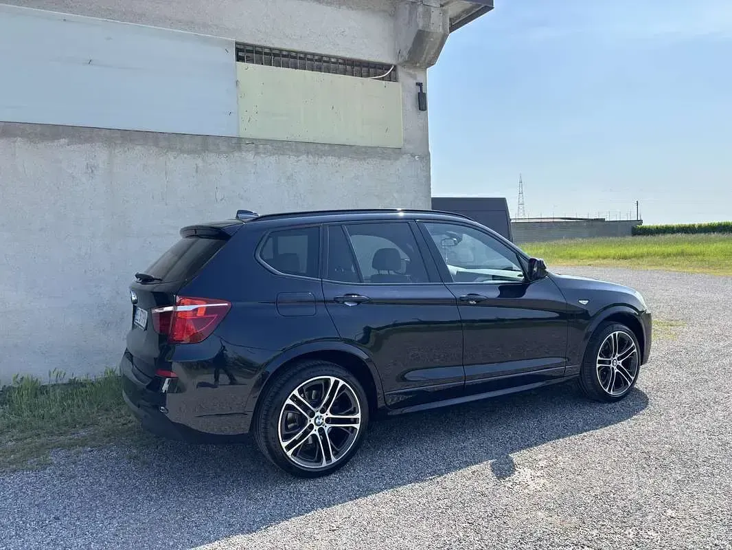 Usata BMW X3 M Sport 190 CV (139 kW) 2012 Blu/azzurro SUV