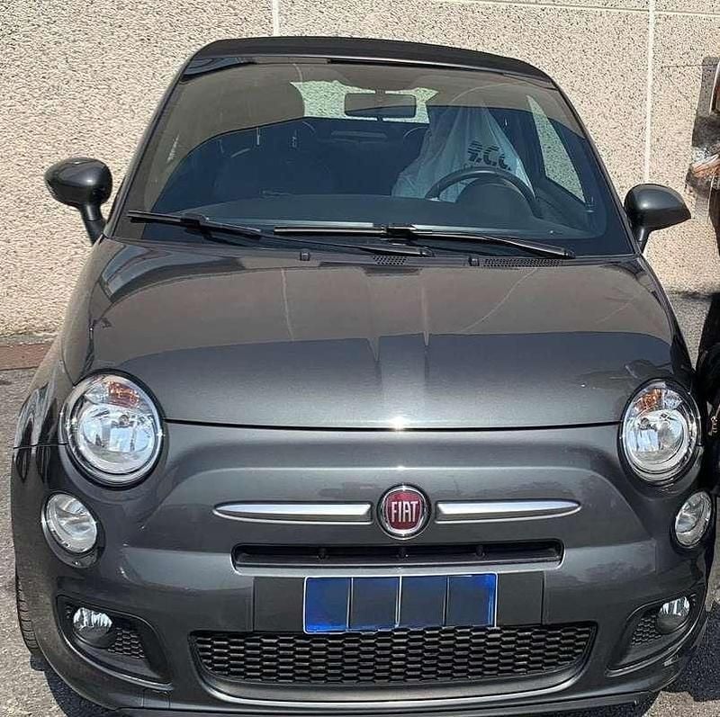Usata Fiat 500C Lounge 69 CV (50 kW) 2013 Grigio Cabrio