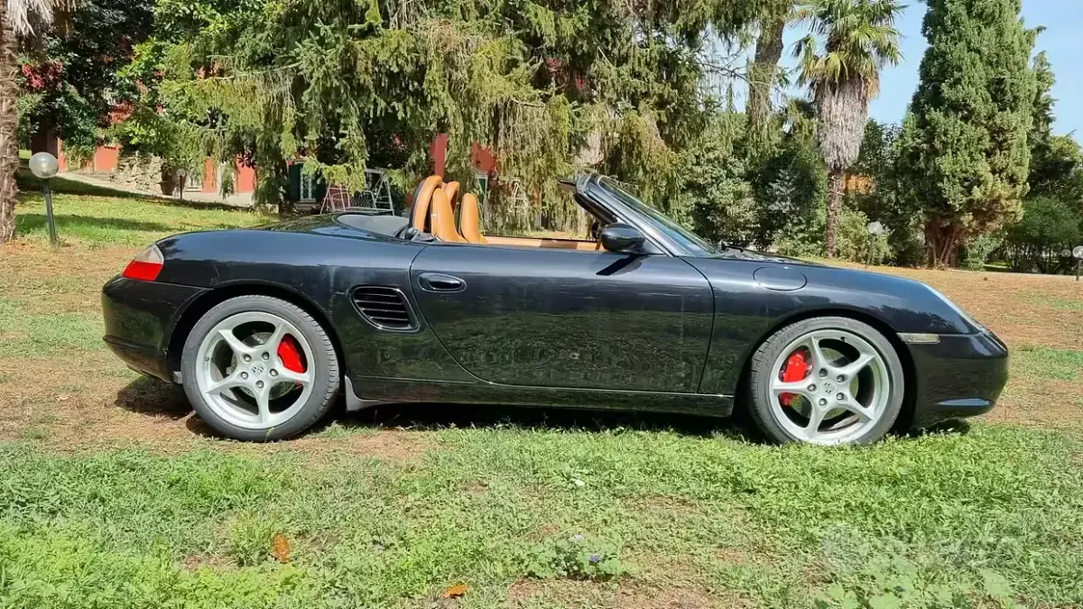 Usata Porsche Boxster 260 CV (191 kW) 2003 Nero Cabrio