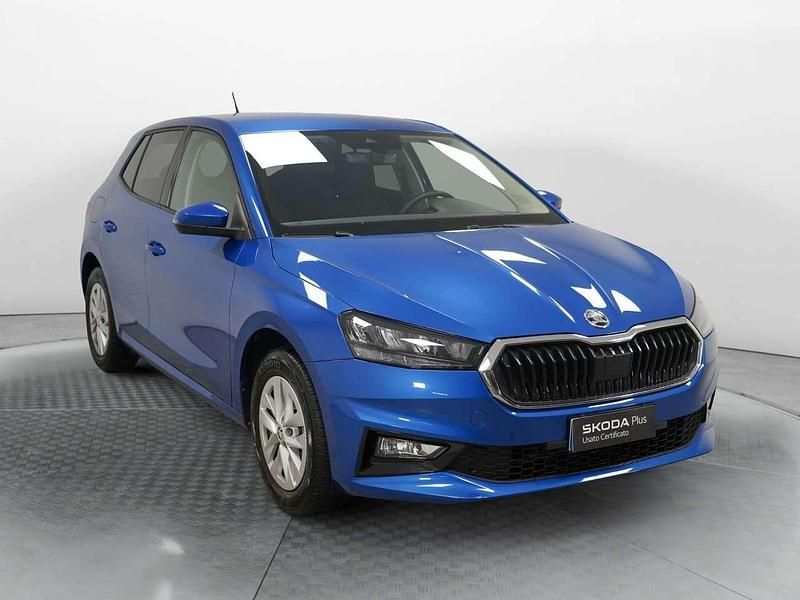 Usata Skoda Fabia Ambition 95 CV (69 kW) 2023 Blu/azzurro Utilitaria