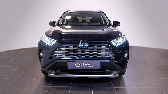 Usata Toyota RAV4 Hybrid Lounge 222 CV (163 kW) 2019 Blu SUV