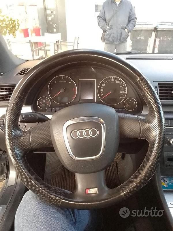 Usata Audi A4 S-Line 140 CV (102 kW) 2007 Nero Berlina