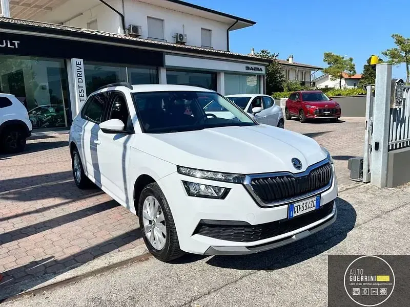 Usata Skoda Kamiq Style 90 CV (66 kW) 2021 Bianco SUV