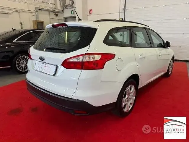 Usata Ford Focus Titanium 95 CV (69 kW) 2014 Bianco Station wagon