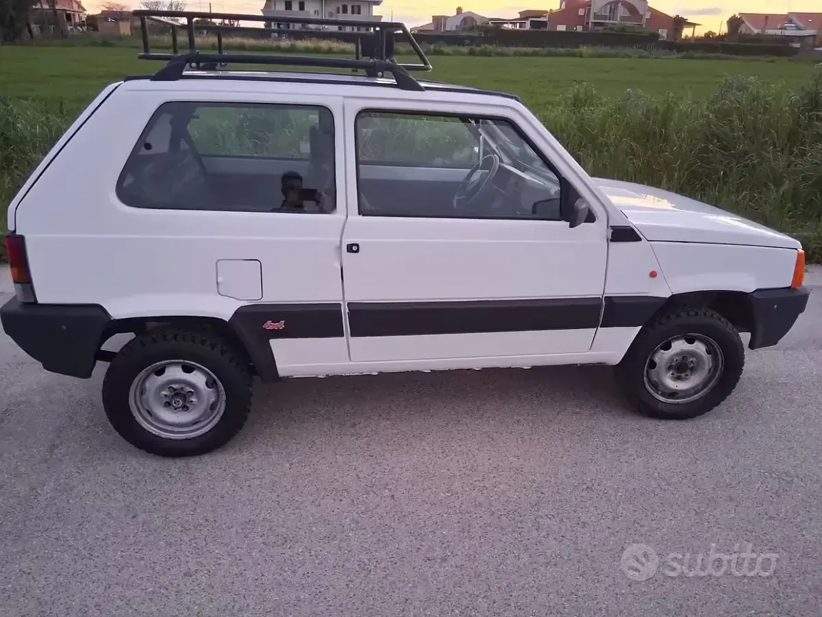 Usata Fiat Panda 2002 Bianco Berlina