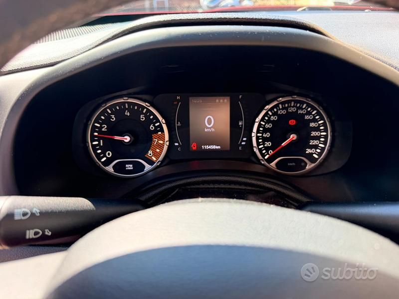 Usata Jeep Renegade 120 CV (88 kW) 2018 Rosso SUV