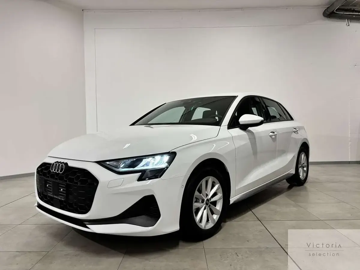 Usata Audi A3 Advanced 150 CV (110 kW) 2025 Bianco Berlina