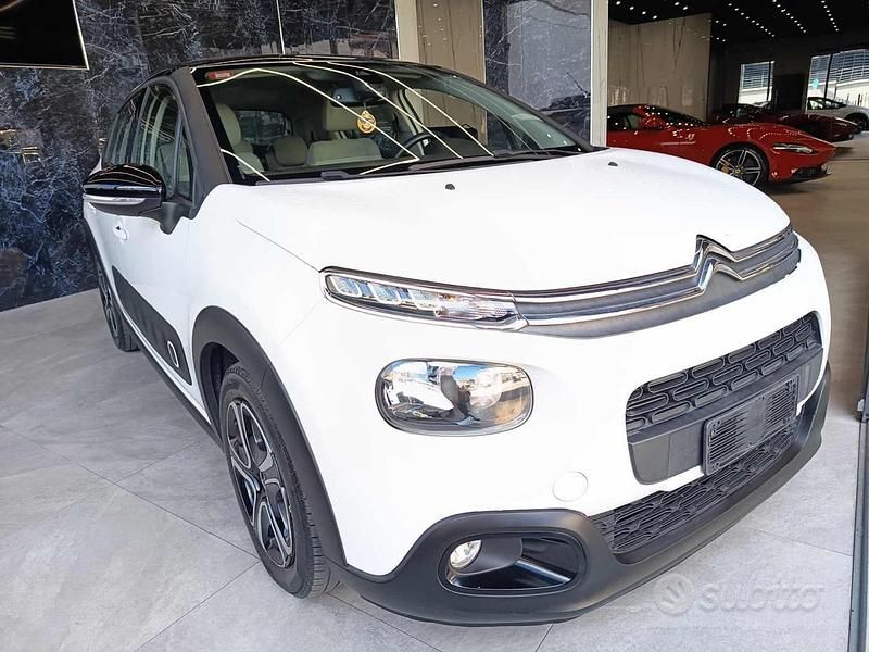 Usata Citroën C3 Shine 99 CV (72 kW) 2017 Bianco Berlina