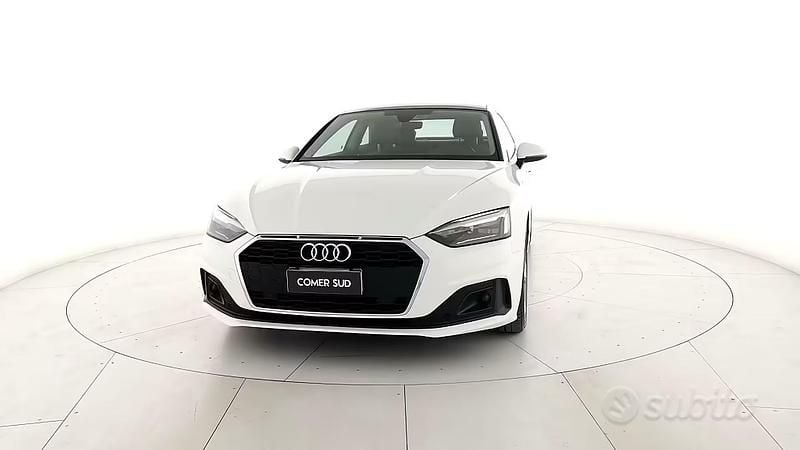 Usata Audi A5 Business 204 CV (150 kW) 2022 Bianco Coupé