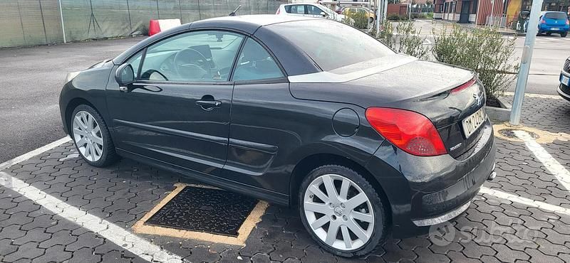 Usata Peugeot 207 CC 2008 Nero Cabrio