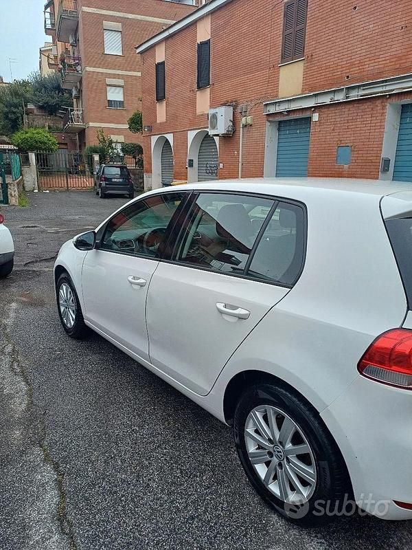 Usata VW Golf VI Comfortline 2009 Bianco Utilitaria