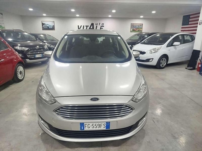 Usata Ford C-MAX Titanium S 120 CV (88 kW) 2017 Argento Monovolume