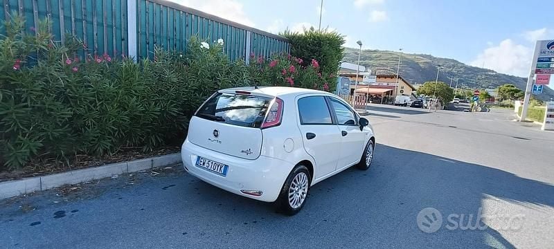 Usata Fiat Punto 75 CV (55 kW) 2014 Bianco Utilitaria