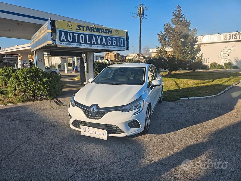 Usata Renault Clio V Intens 85 CV (62 kW) 2020 Bianco Berlina