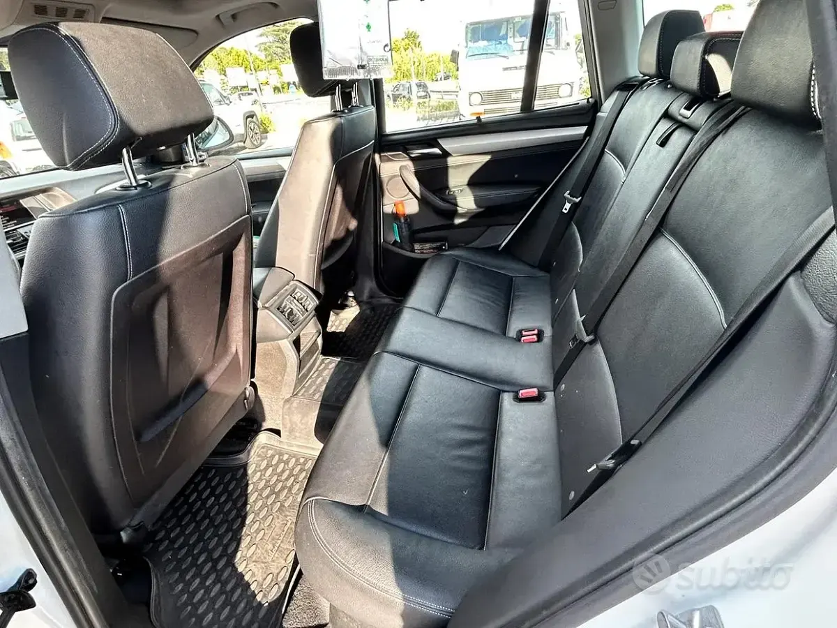 Usata BMW X3 Efficient Dynamics 190 CV (139 kW) 2015 Bianco SUV