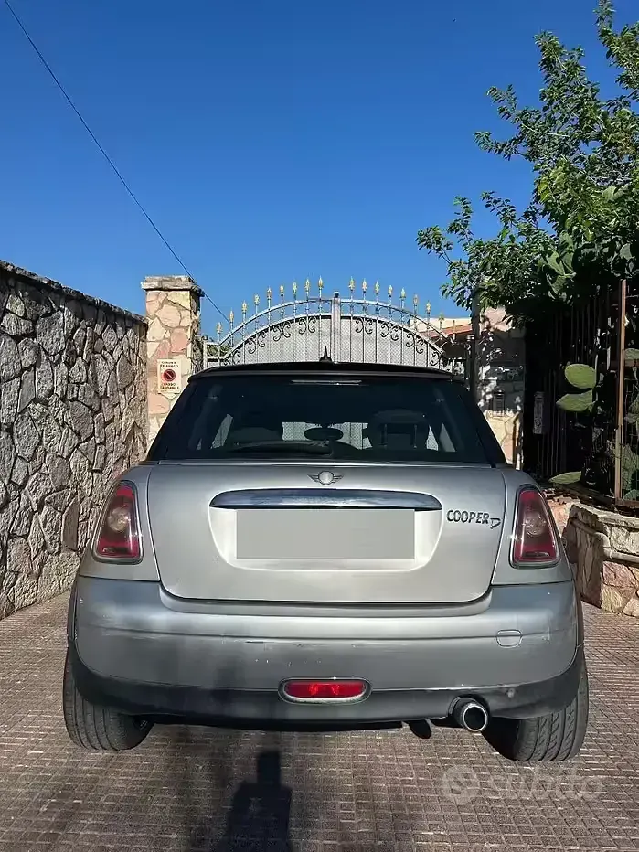Usata Mini Cooper D 109 CV (80 kW) 2008 Grigio Utilitaria