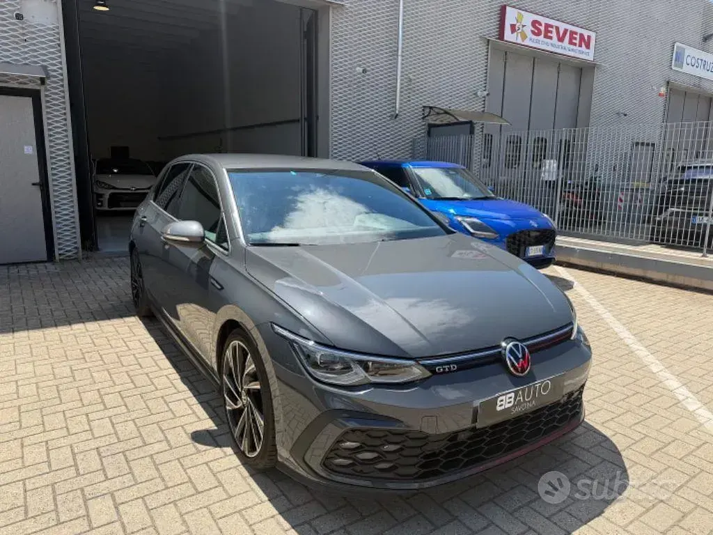 Usata VW Golf VII GTD 200 CV (147 kW) 2021 Antracite Utilitaria
