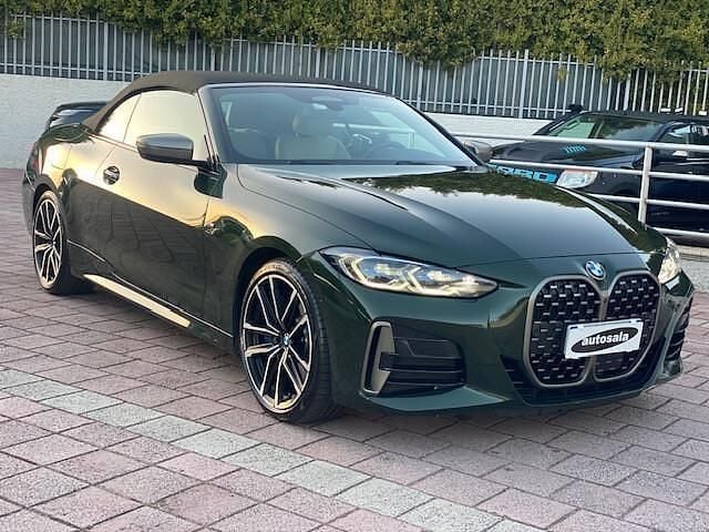 Usata BMW 440 Cabriolet M Sport 373 CV (274 kW) 2021 Verde Cabrio
