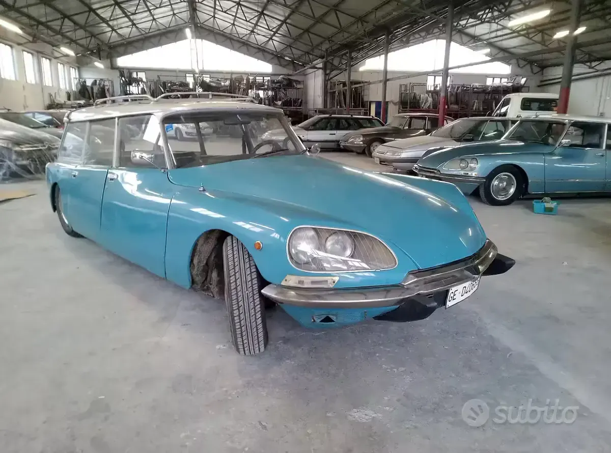 Usata Citroën DS 103 CV (75 kW) 1970 Blu Station wagon