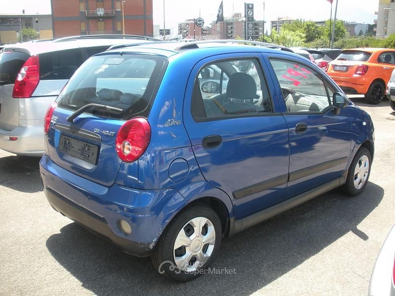Usata Chevrolet Matiz 52 CV (38 kW) 2008 Blu Utilitaria