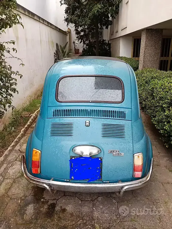 Usata Fiat 500 1970 Utilitaria