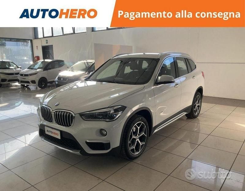 Usata BMW X1 xLine 115 CV (84 kW) 2016 Bianco SUV