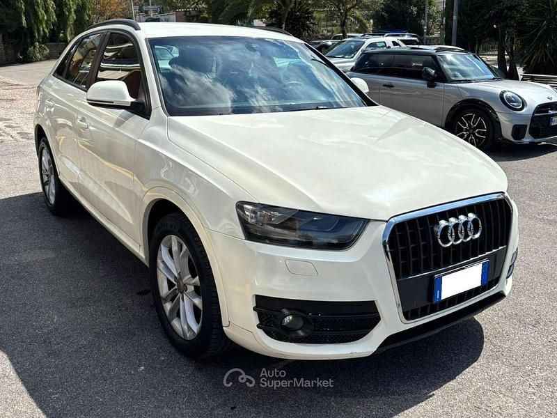 Usata Audi Q3 Advanced Plus 177 CV (130 kW) 2013 Bianco SUV