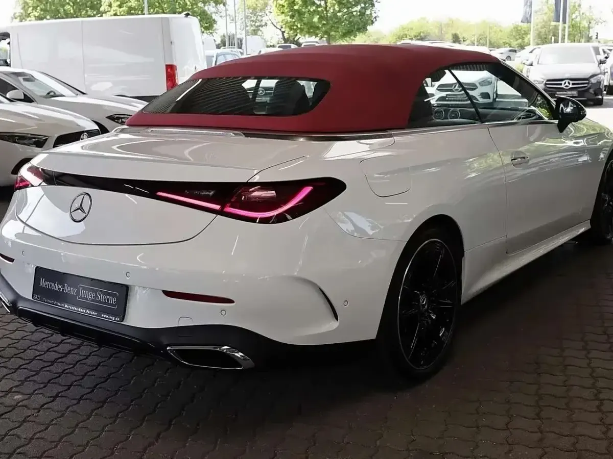 Usata Mercedes CLE200 AMG Line Premium Plus 204 CV (150 kW) 2024 Bianco polare Cabrio