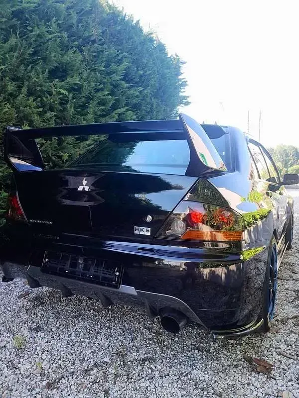 Usata Mitsubishi Lancer Evolution 280 CV (205 kW) 2007 Nero Berlina