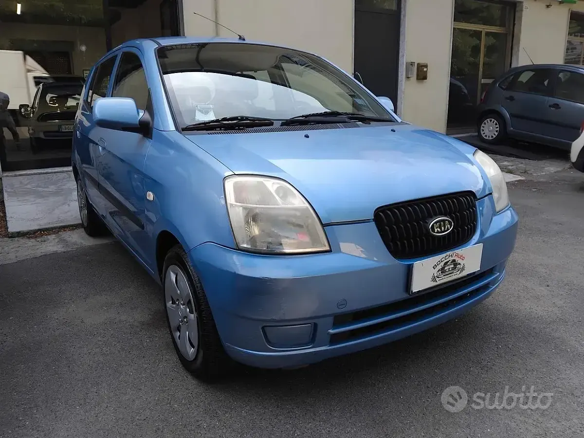 Usata Kia Picanto Spirit 61 CV (44 kW) 2006 Blu Utilitaria