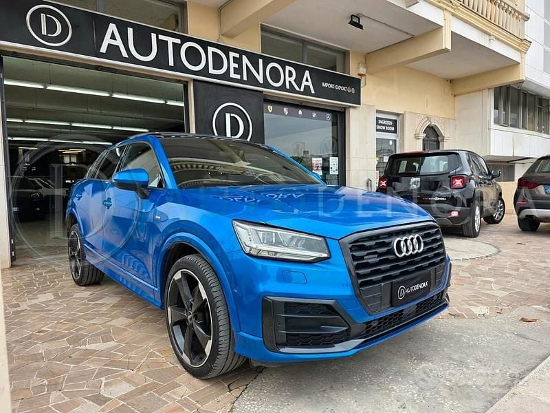 Usata Audi Q2 S-Line 190 CV (139 kW) 2018 Blu SUV