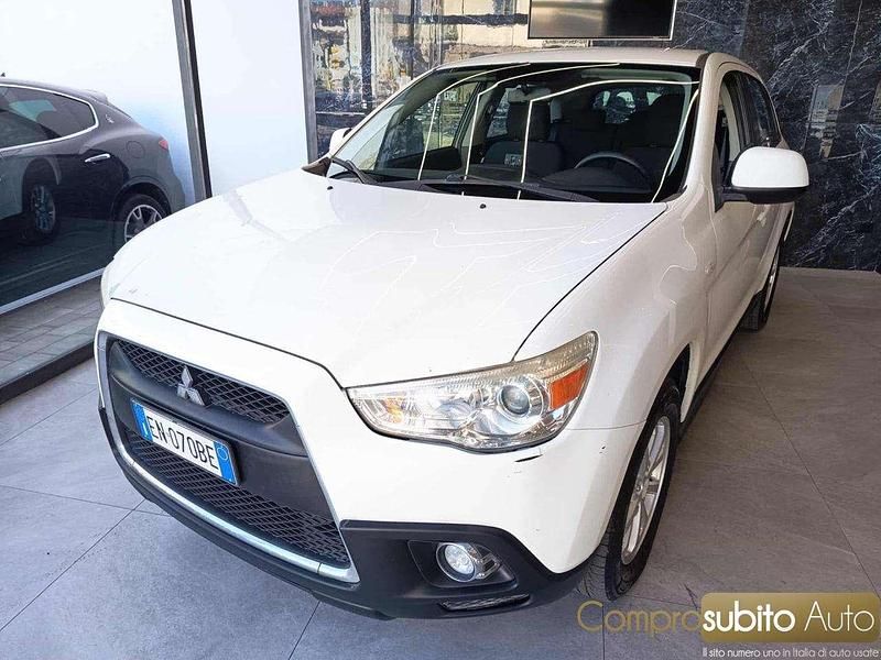 Usata Mitsubishi ASX Intense 150 CV (110 kW) 2012 Bianco SUV